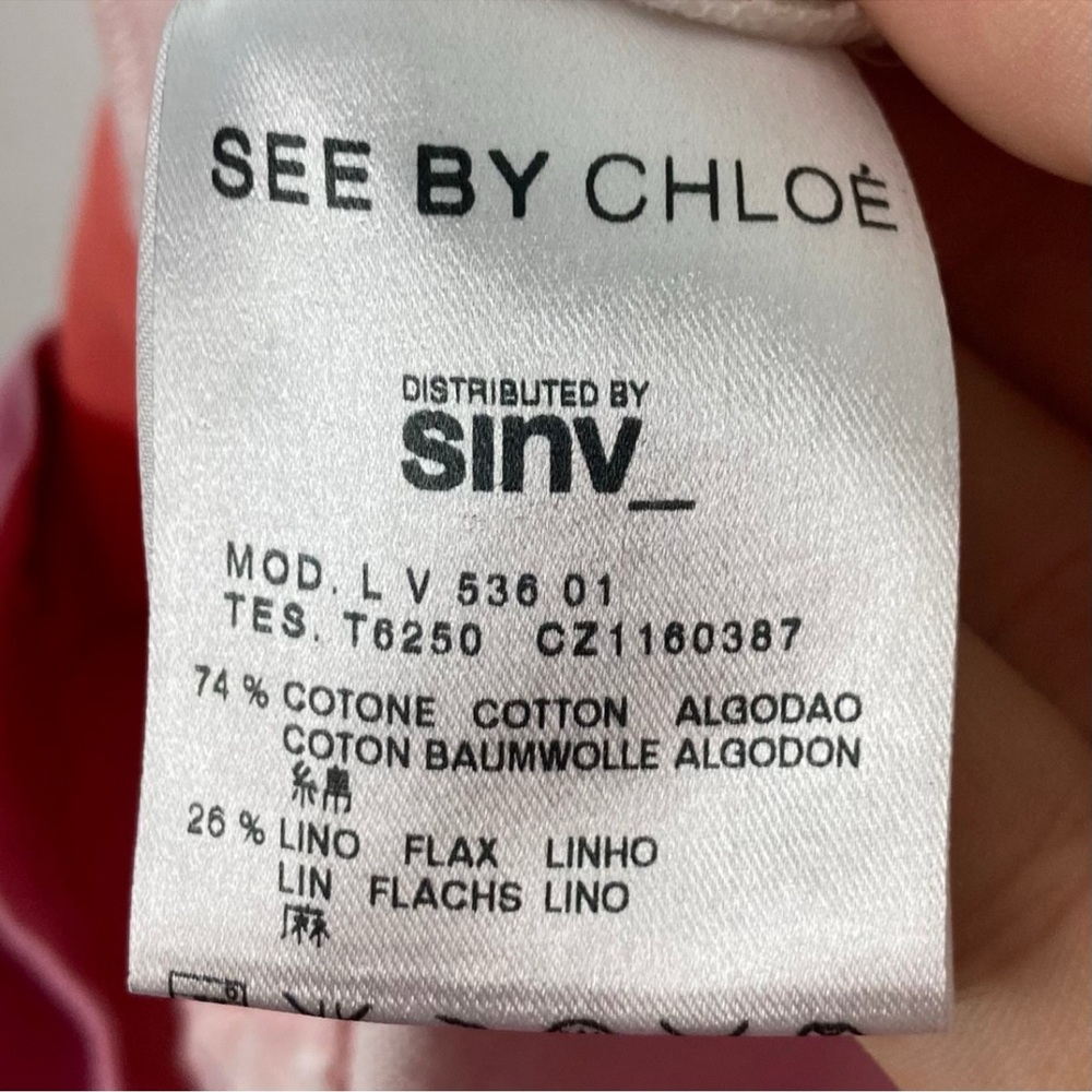 See by Chloe linen midi dress - Picture 6 of 8